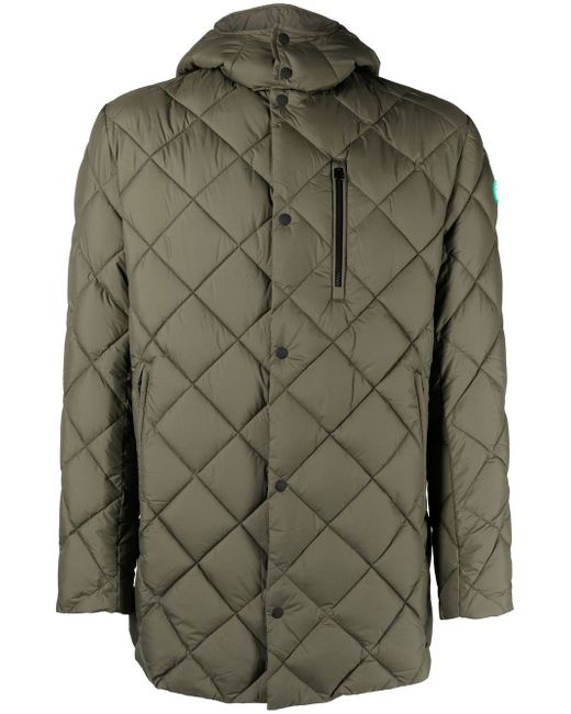 Save The Duck diamond-quilted padded coat