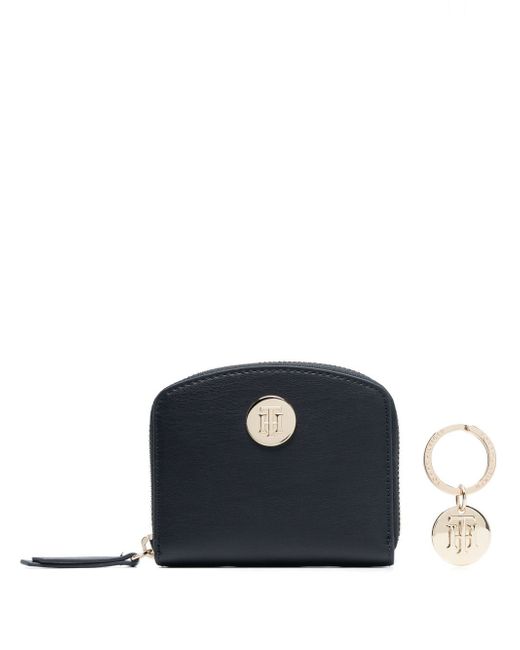 Tommy Hilfiger charm-detail zip-up wallet