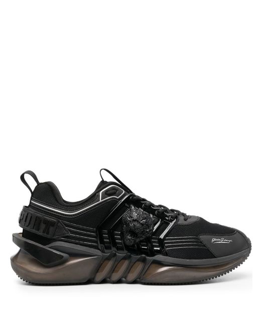 Plein Sport Runner Tiger lace-up sneakers
