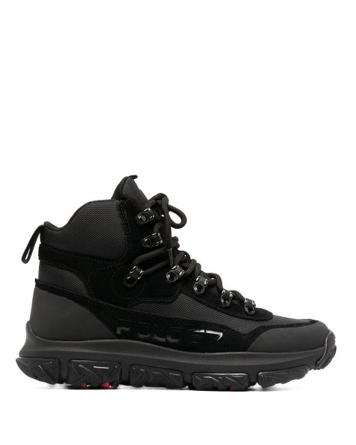 Polo Ralph Lauren panelled ankle-length trail boots