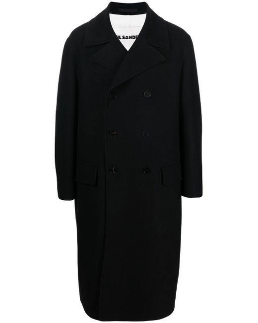 Jil Sander double-breasted cashmere coat