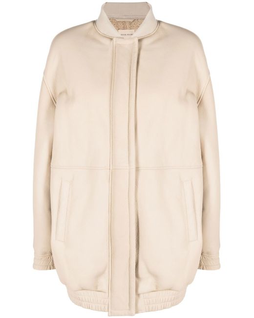 Loulou Gabriola shearling-lined bomber jacket