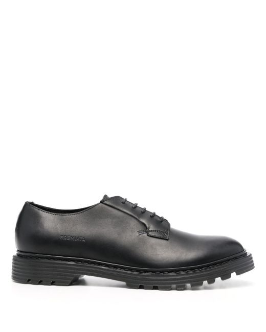 Premiata polished lace-up fastening shoes