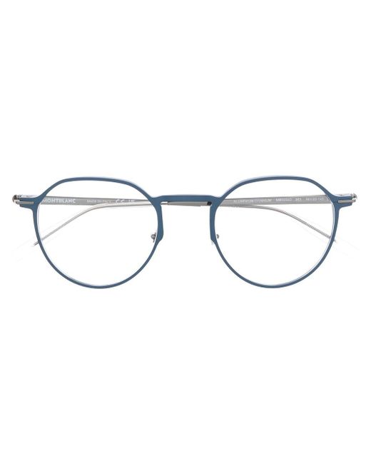 Montblanc round-frame optical glasses