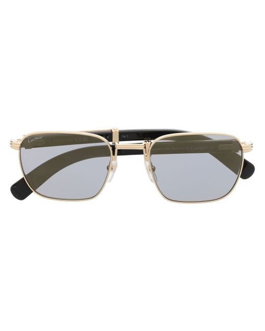 Cartier square-frame tinted sunglasses