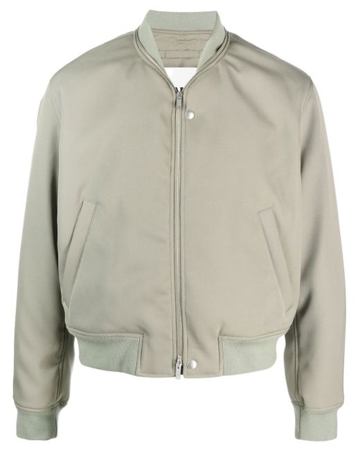 Jil Sander zip-fastening bomber jacket