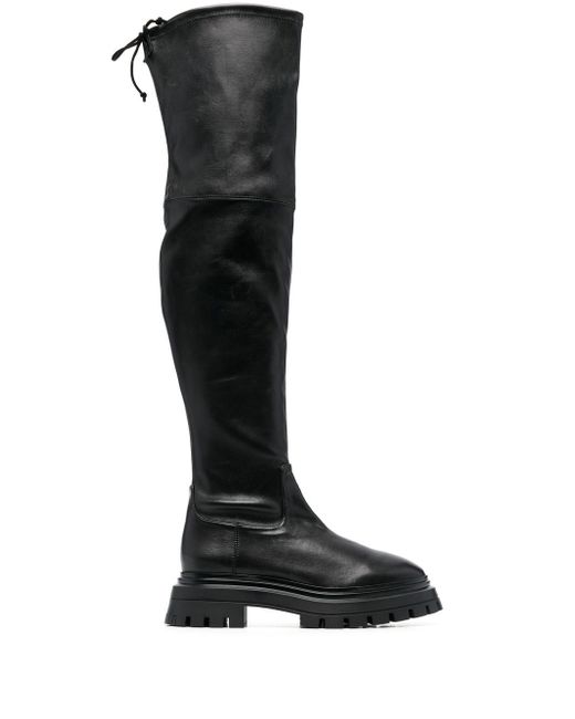 Stuart Weitzman over-the-knee leather boots