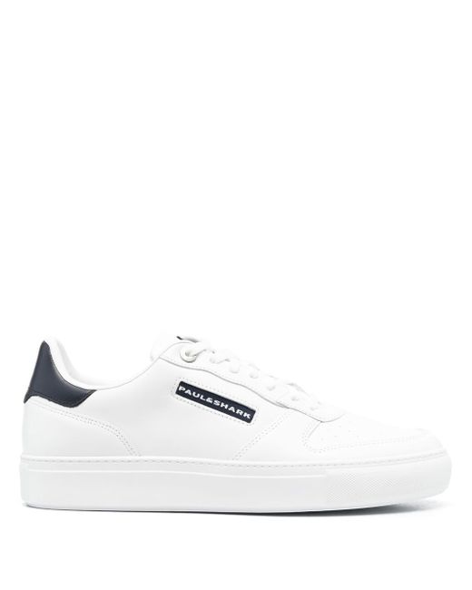 Paul & Shark Balena Bball lace-up sneakers