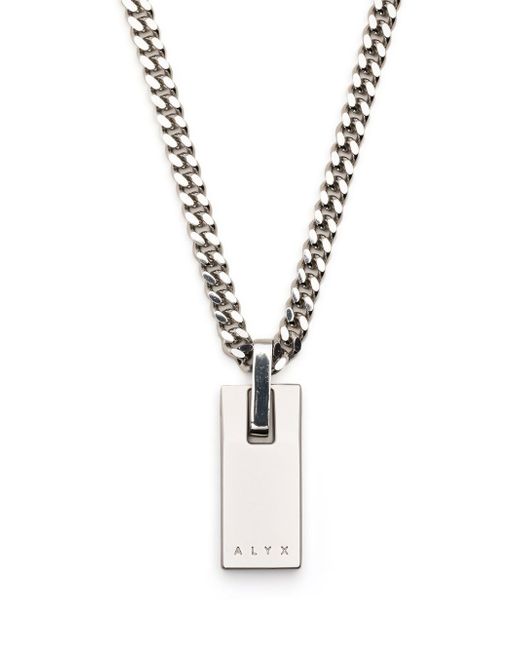 1017 Alyx 9Sm Zip Puller curb-chain necklace