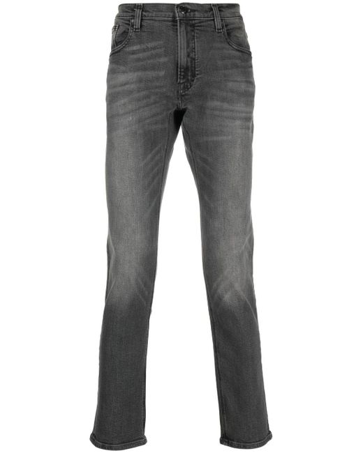 Michael Kors Collection crease-effect slim-fit jeans
