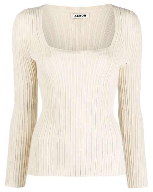 Aeron Finesse long-sleeve knitted top