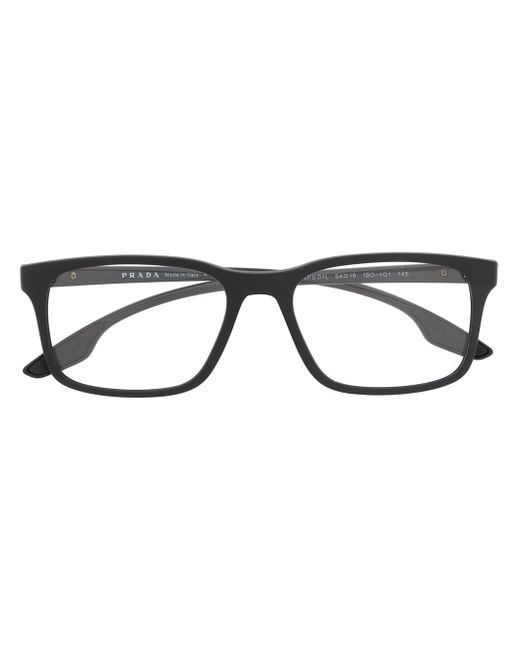 Prada square frame glasses