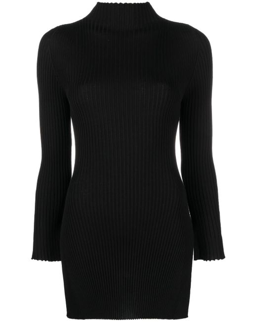 Wolford ribbed-knit merino top