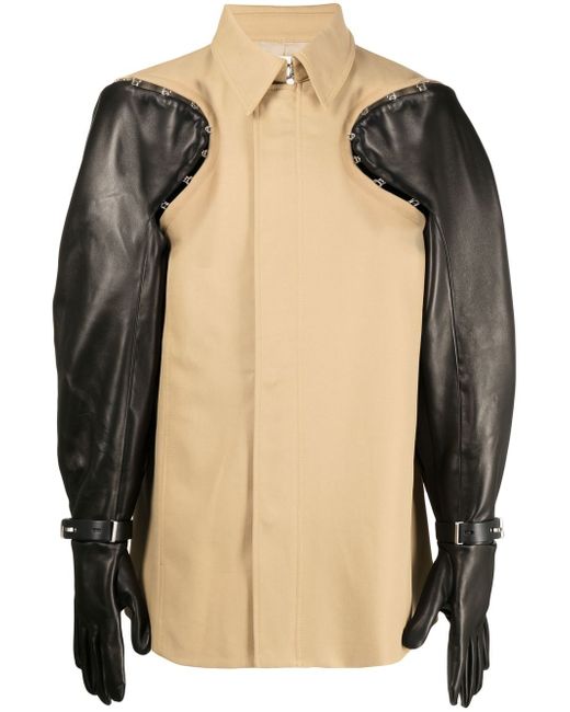 Dion Lee detachable-glove work jacket
