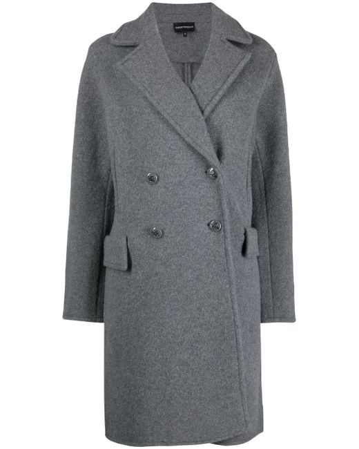 Emporio Armani double-breasted coat