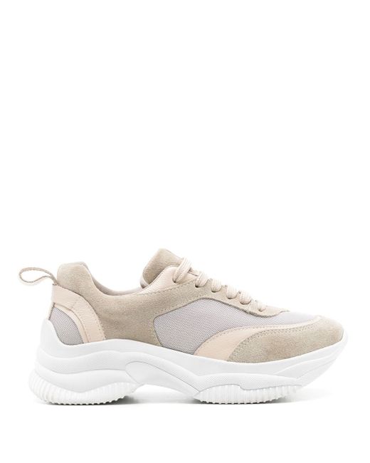 Sarah Chofakian Bell panelled low-top sneakers