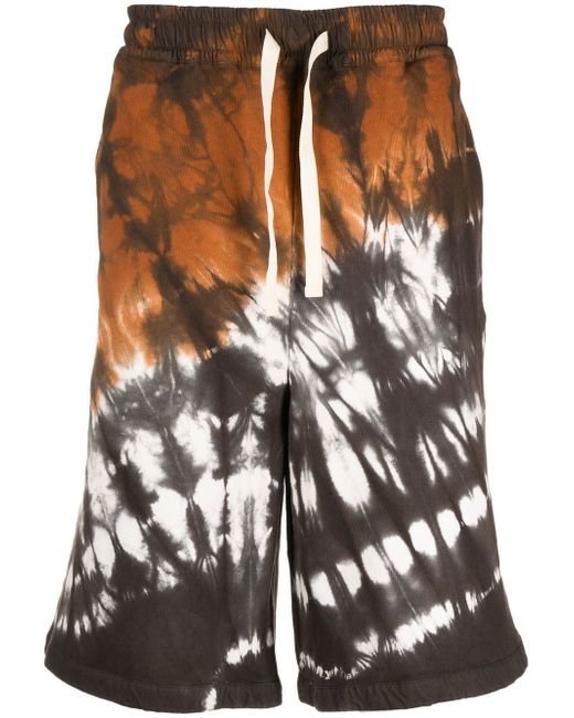 Jil Sander graphic-print knee-length shorts
