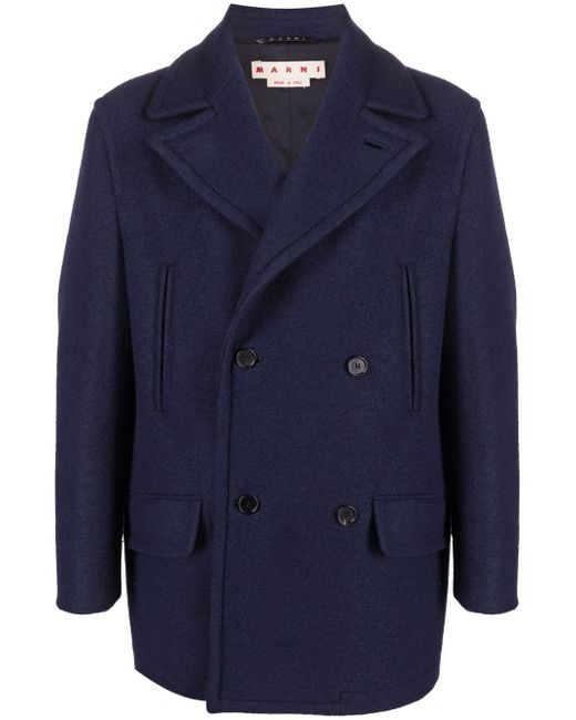 Marni double-breasted wool coat