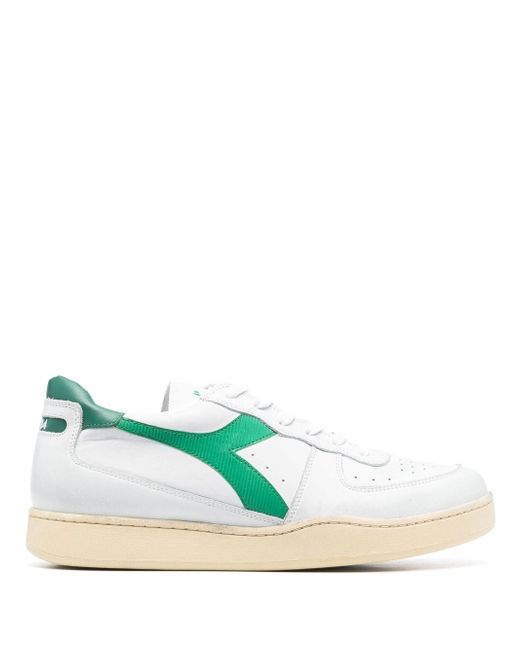 Diadora low-top leather sneakers