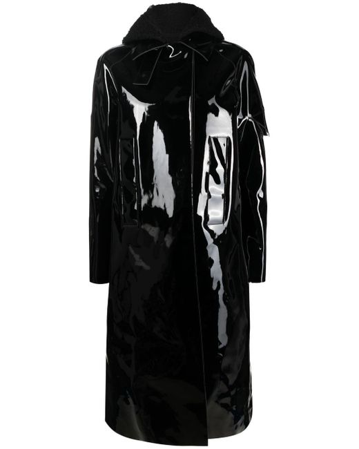 1017 Alyx 9Sm hooded PVC rain coat