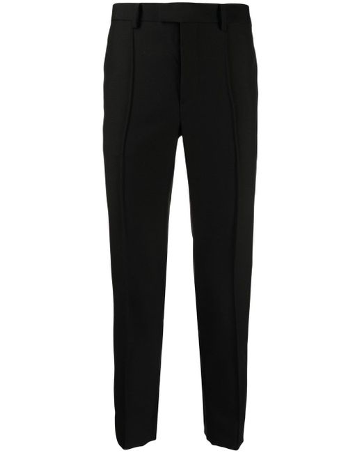 Undercover cropped mohair-blend trousers