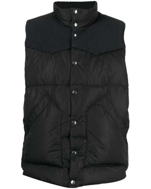 Undercover panelled padded gilet