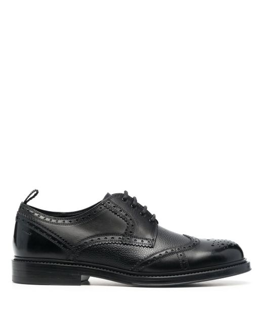 Bally lace-up leather derby shoes