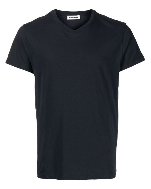 Jil Sander V-neck short-sleeved T-shirt