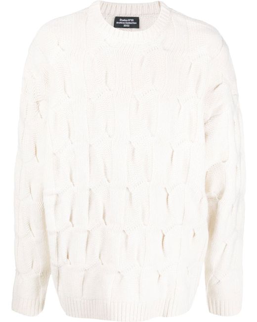 Etudes chunky-knit oversize jumper