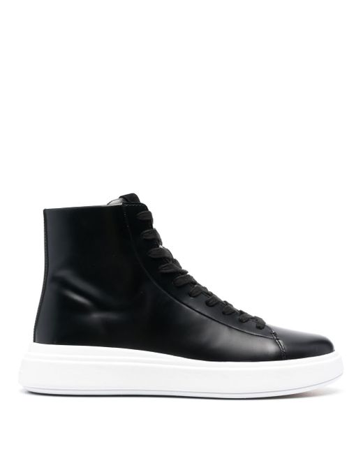Calvin Klein leather high-top sneakers