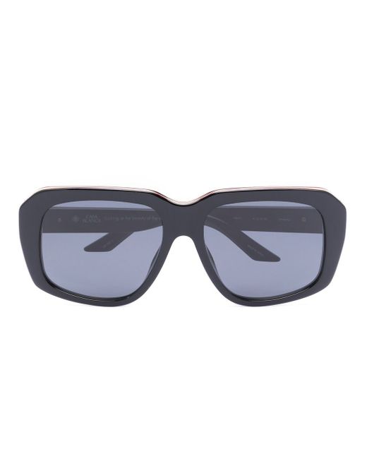 Casablanca monogram oversize-frame sunglasses