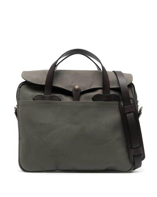 Filson shoulder-strap laptop bag