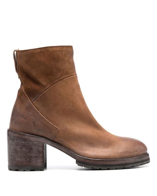 MoMa 70mm leather ankle boots