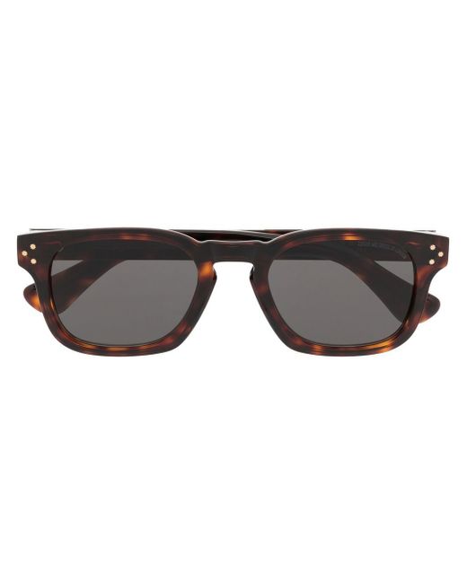 Cutler & Gross Tortoiseshell-print sunglasses