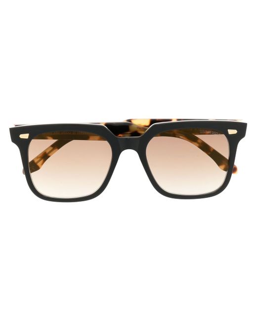 Cutler & Gross tortoiseshell-print sunglasses
