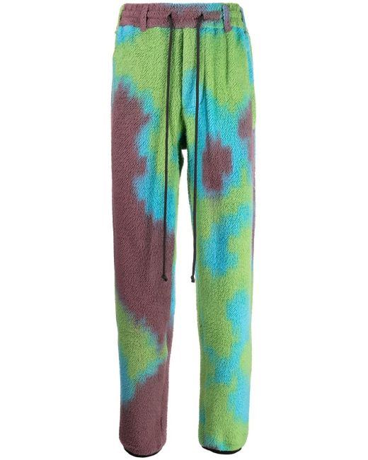 Song For The Mute tie-dye drawstring track pants