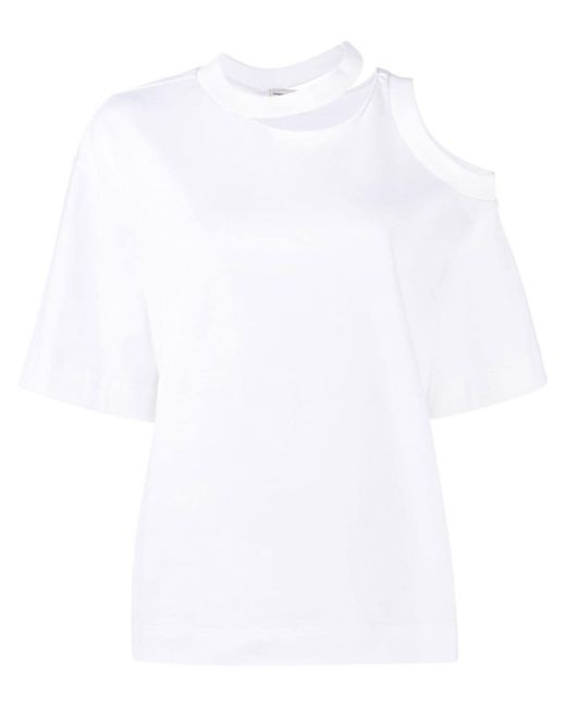 Alexander McQueen cut-out short-sleeve T-shirt