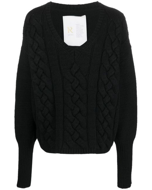 Ramael cable-knit V-neck sweater