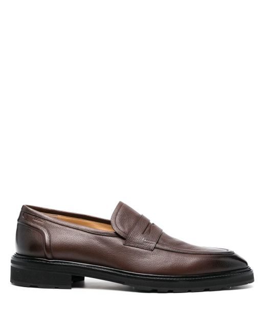 Bally Migaris penny-slot leather loafers
