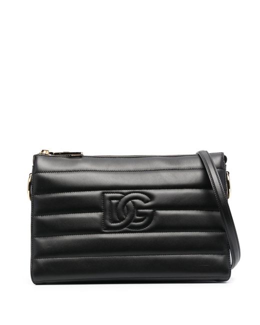 Dolce & Gabbana medium Tris leather clutch