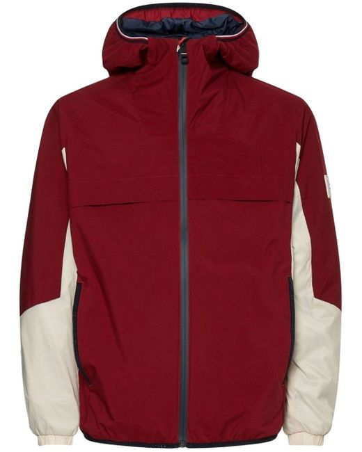 Tommy Hilfiger two-tone padded hooded jacket