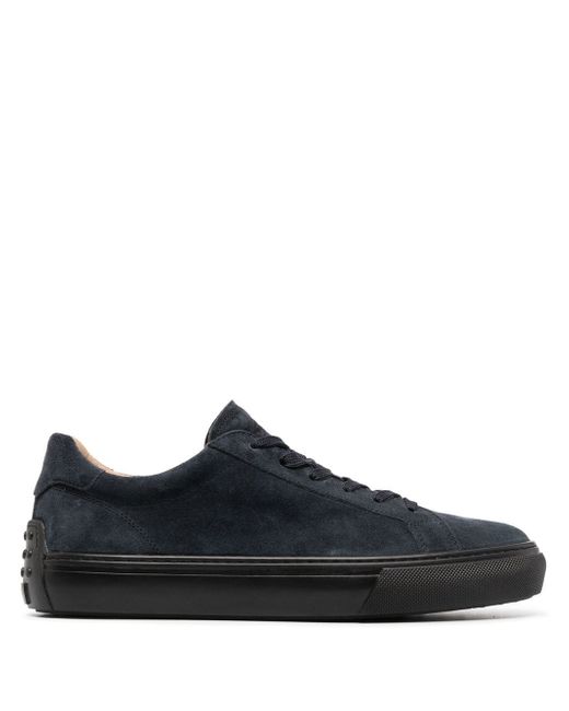 Tod's lace-up suede sneakers