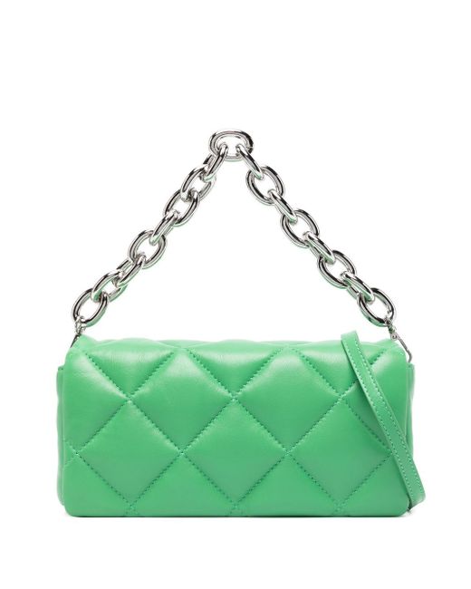 Stand Studio quilted chain-detail shoulder bag