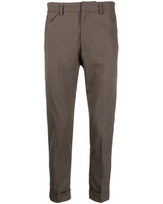 Low Brand cropped tapered trousers