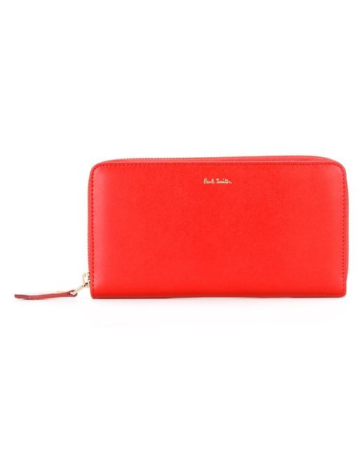 Paul Smith all around zip wallet Calf Leather