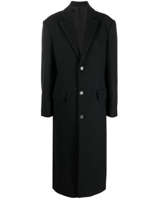 Filippa K single-breasted long-length coat