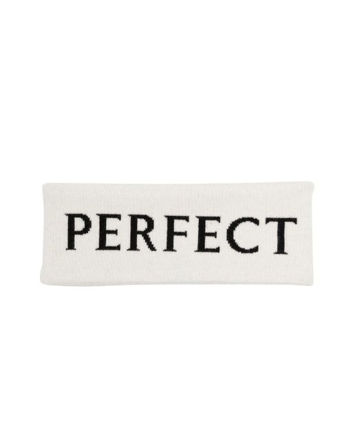 Perfect Moment intarsia-logo headband