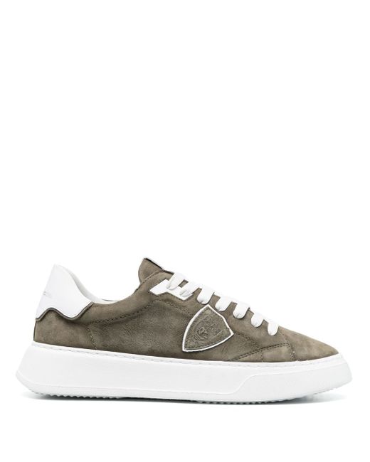 Philippe Model Temple suede low-top sneakers