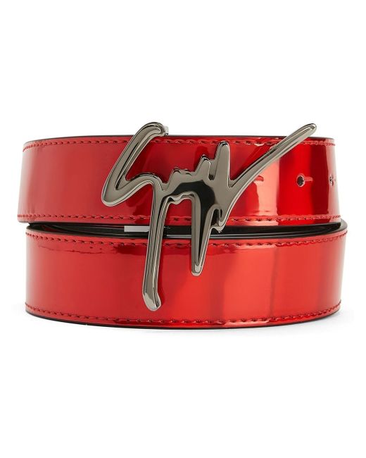 Giuseppe Zanotti Design Giuseppe logo-buckle belt