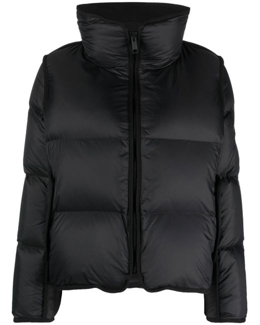 Yves Salomon high-neck padded jacket